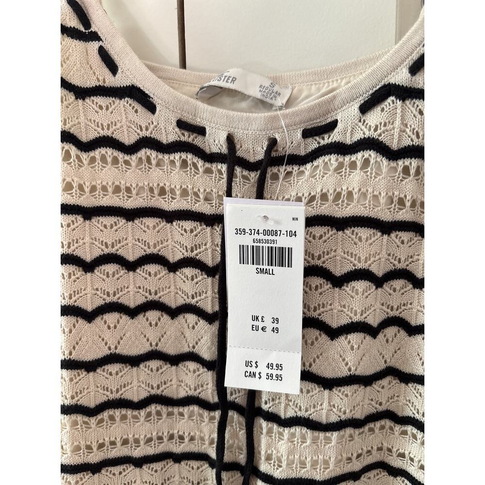 Hollister Small Striped Sleeveless Lace Dress - Picture 4 of 6